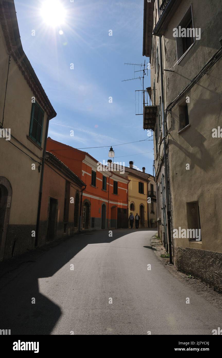 Miranda, Molise. Einblicke Stockfoto