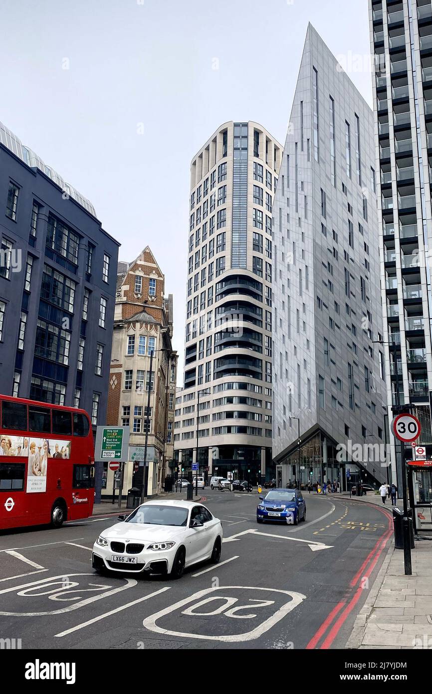 Old Street, London, England. Stockfoto