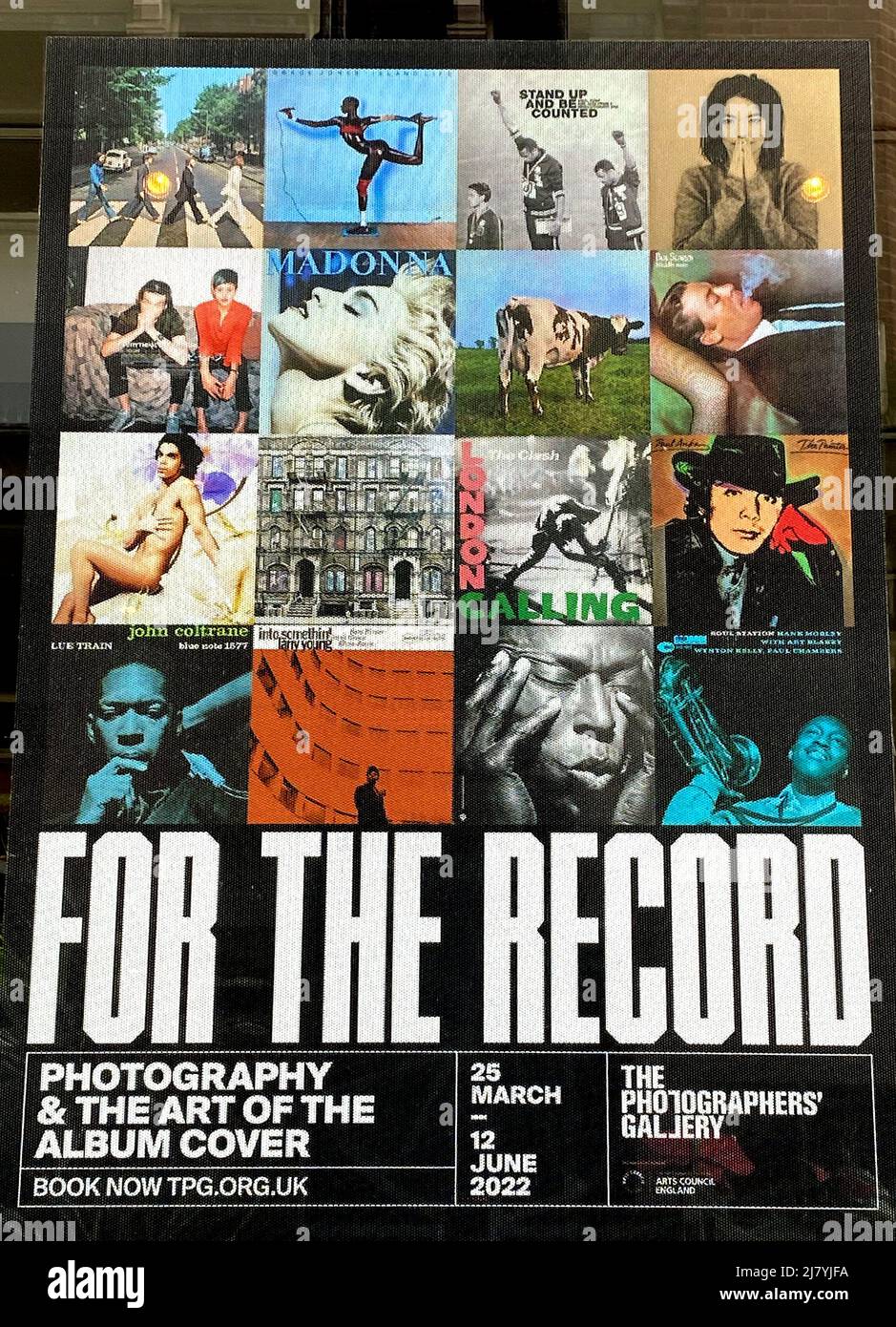Für The Record, London England, Großbritannien. Stockfoto