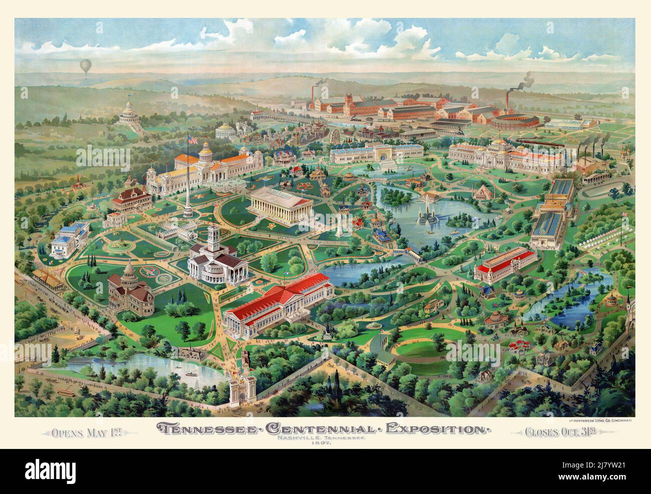 Tennessee Centennial Exposition Stockfoto