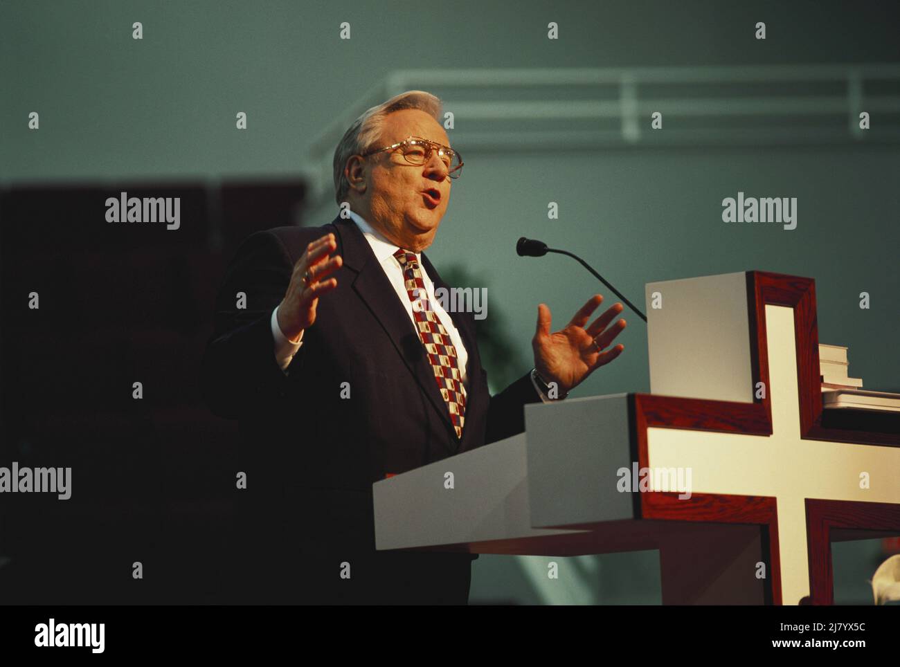 Reverend Jerry Falwell Stockfoto