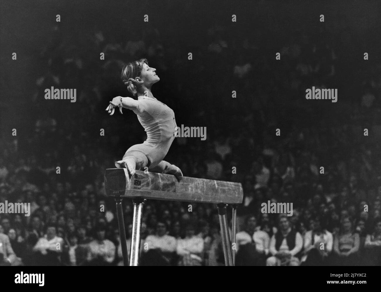Olga Korbut Stockfoto