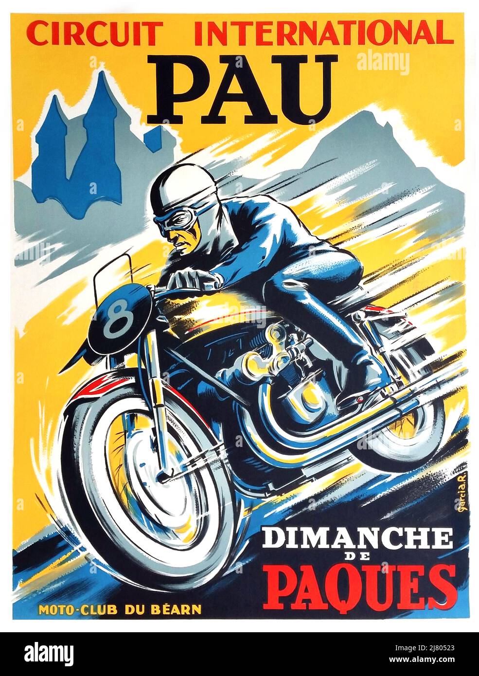 Circuit International Pau Stockfoto