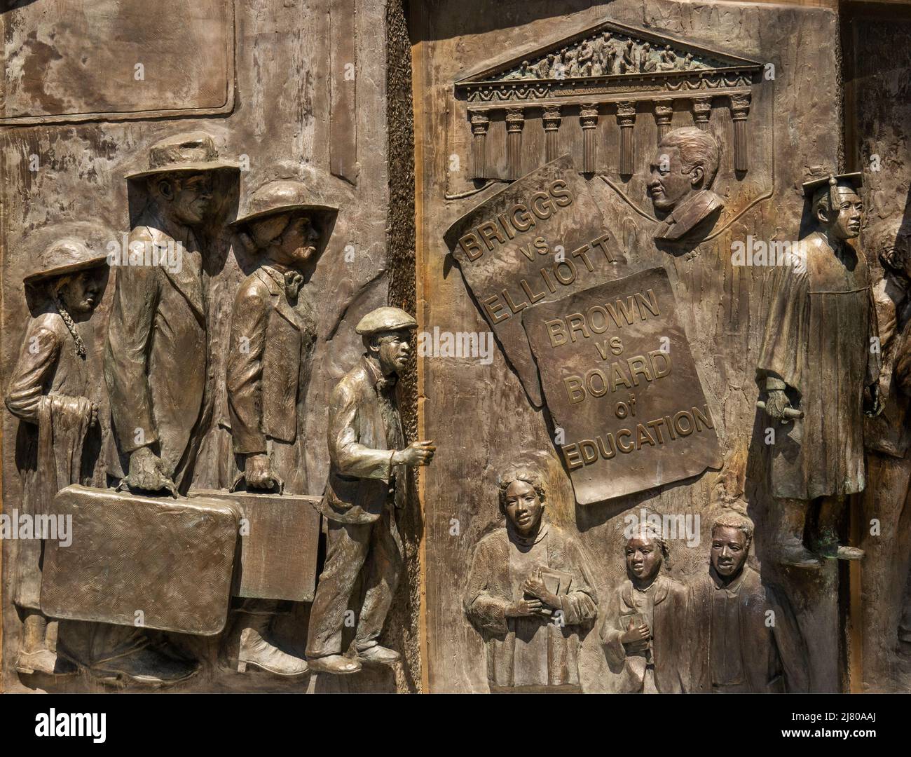 African American History Monument im State House in Columbia South Carolina Stockfoto