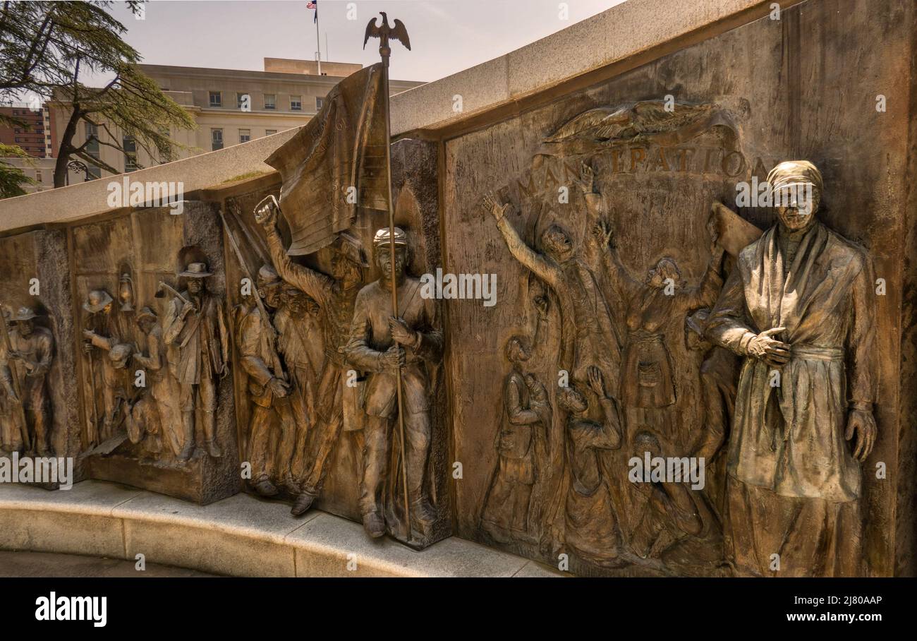 African American History Monument im State House in Columbia South Carolina Stockfoto