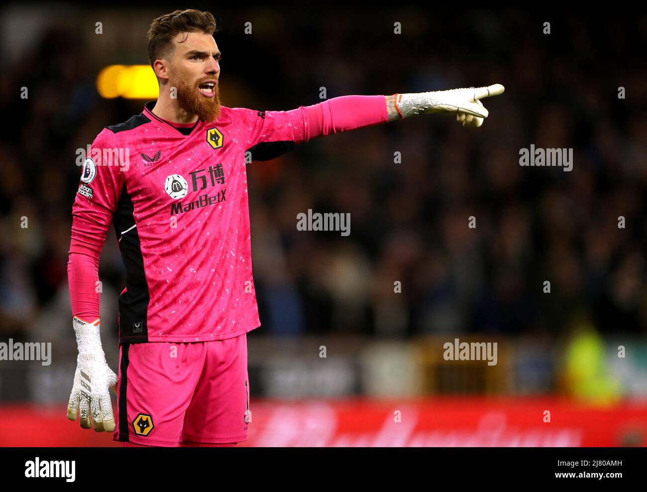 Wolverhampton Wanderers Torwart Jose Sa während des Premier League Spiels im Molineux Stadium, Wolverhampton. Bilddatum: Mittwoch, 11. Mai 2022. Stockfoto