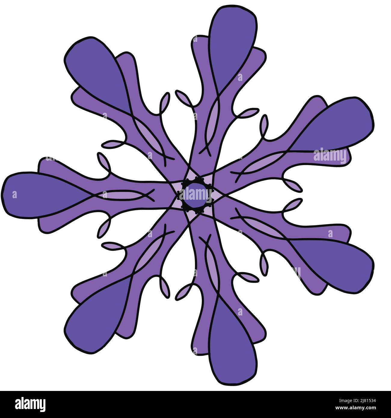 Nelkenblumen-Vektor-Illustration kann für Tapeten, Dekoration und Icons verwendet werden Stock Vektor