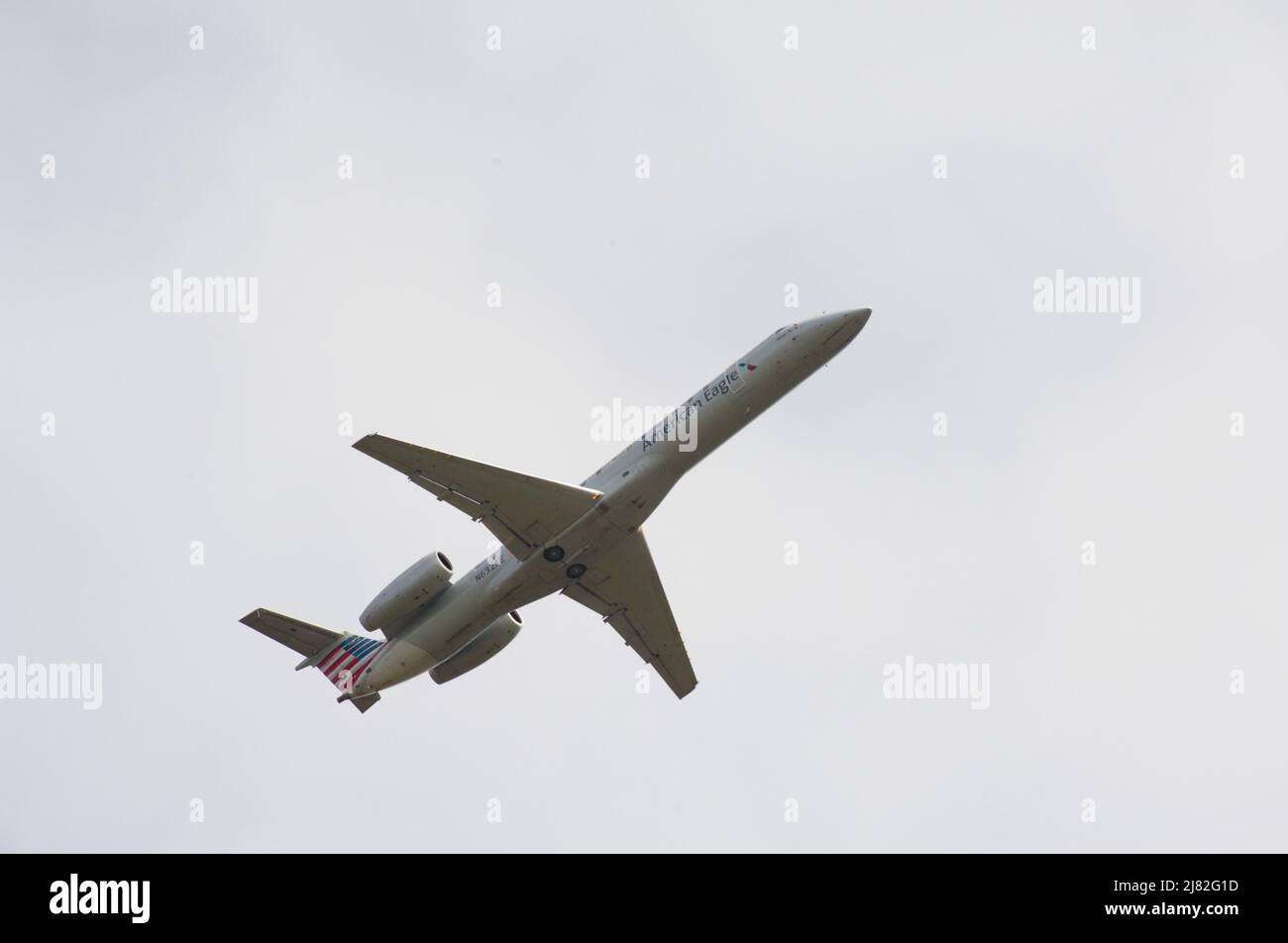 American Eagle Embraer ERJ Stockfoto