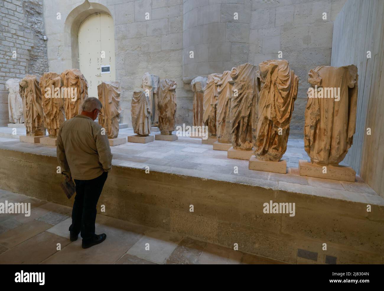 WIEDERERÖFFNUNG DES CLUNY MUSEUMS PARIS Stockfoto