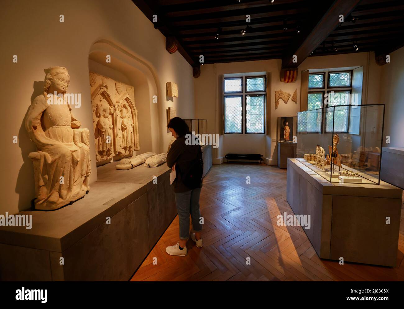 WIEDERERÖFFNUNG DES CLUNY MUSEUMS PARIS Stockfoto
