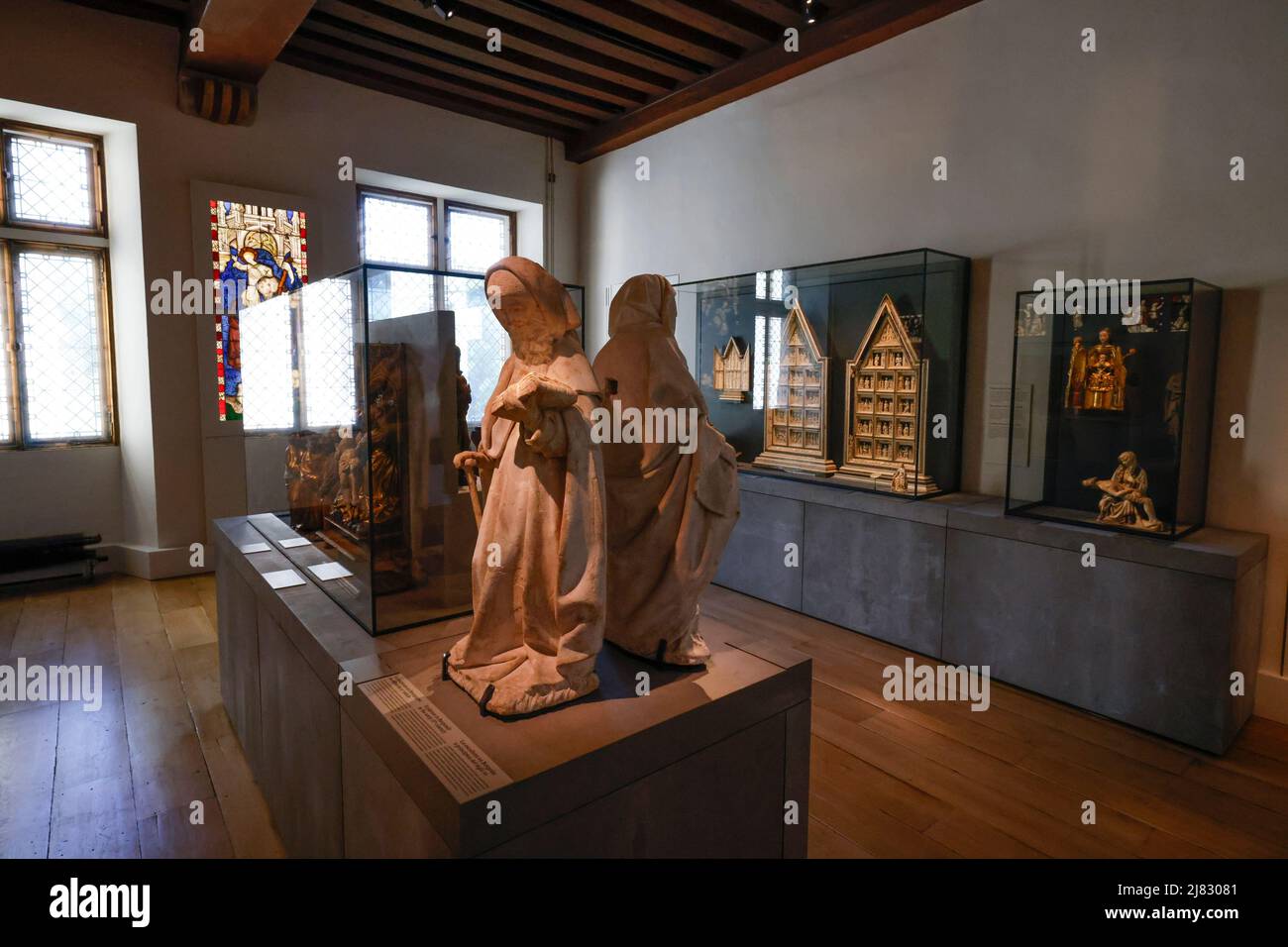WIEDERERÖFFNUNG DES CLUNY MUSEUMS PARIS Stockfoto