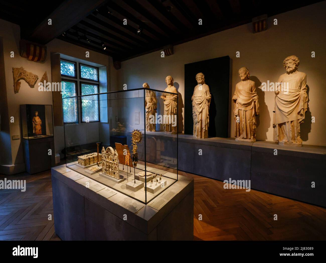 WIEDERERÖFFNUNG DES CLUNY MUSEUMS PARIS Stockfoto