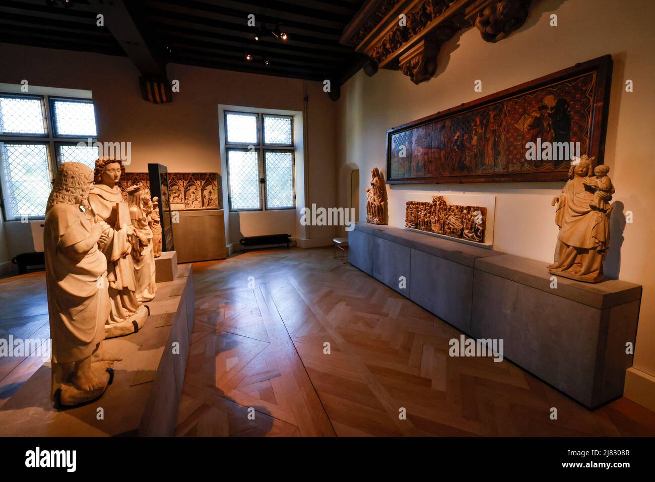 WIEDERERÖFFNUNG DES CLUNY MUSEUMS PARIS Stockfoto