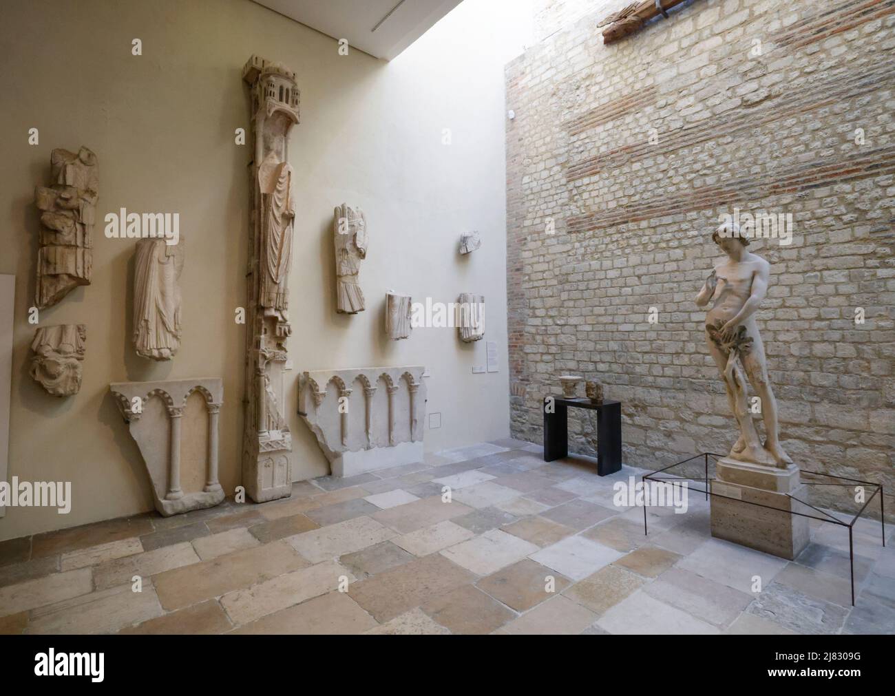 WIEDERERÖFFNUNG DES CLUNY MUSEUMS PARIS Stockfoto