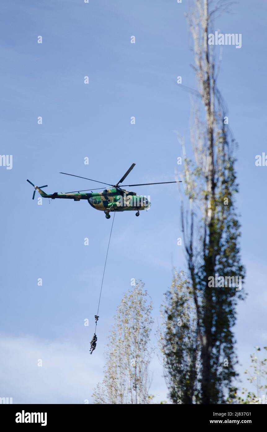 Armee-Spezialeinsatzkräfte Stockfoto