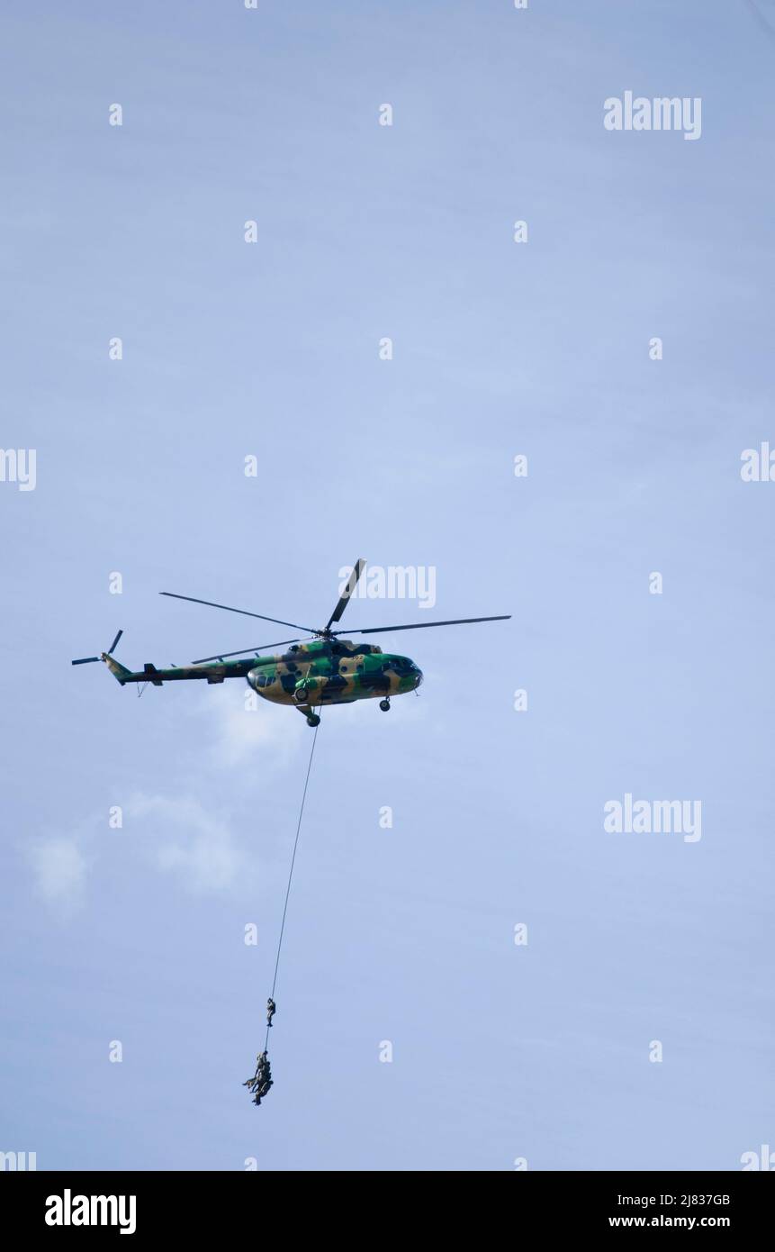 Armee-Spezialeinsatzkräfte Stockfoto