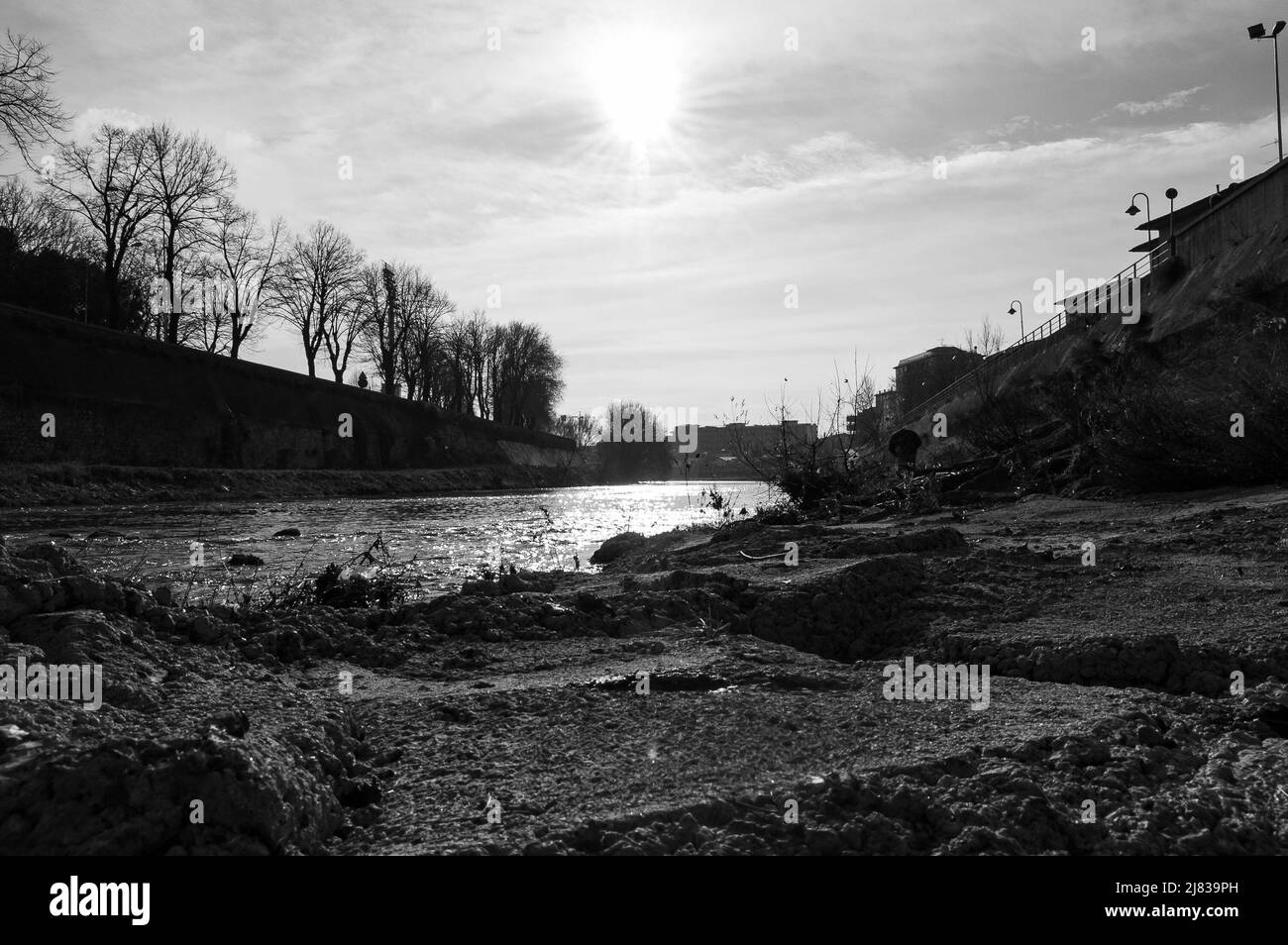 Prato, Toskana. Hauptstadt der gleichnamigen Provinz in der Toskana Stockfoto