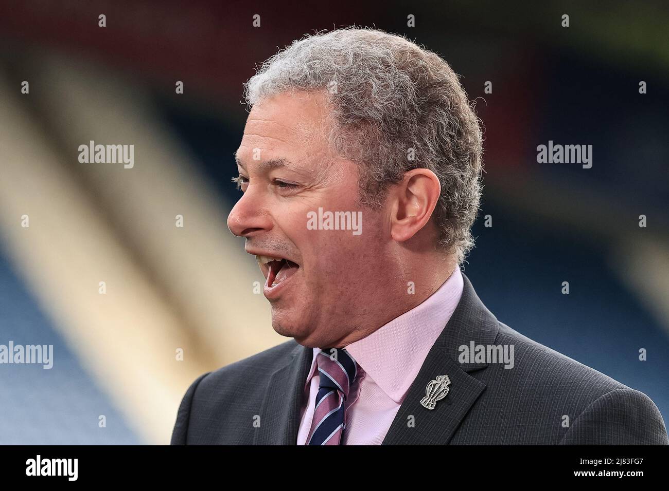 Huddersfield, Großbritannien. 12.. Mai 2022. RFL-Vorsitzender Simon Johnson ist am 5/12/2022 für das heutige Spiel in Huddersfield, Großbritannien, anwesend. (Foto von Mark Cosgrove/News Images/Sipa USA) Quelle: SIPA USA/Alamy Live News Stockfoto