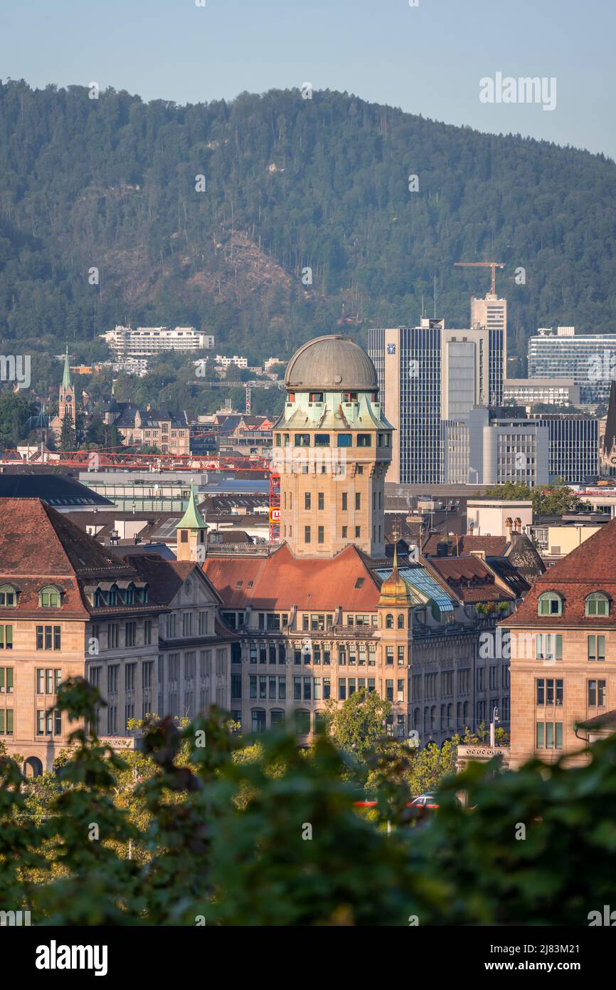 Urania Sternwarte Zürich, Zürich, Schweiz Stockfoto