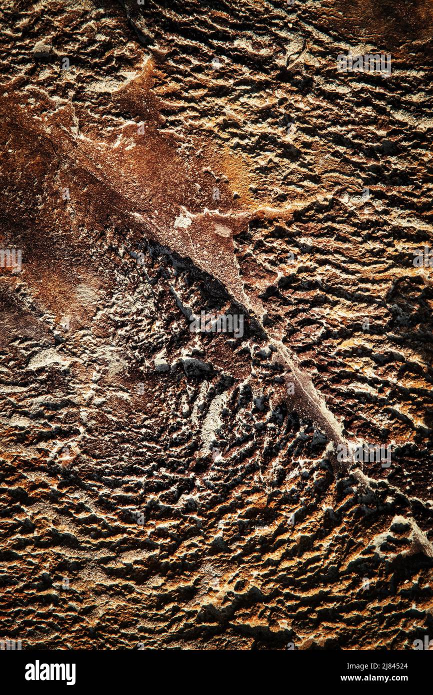 Hintergrund oder Textur abstrakte Oberfläche holprigen Stein Stockfoto