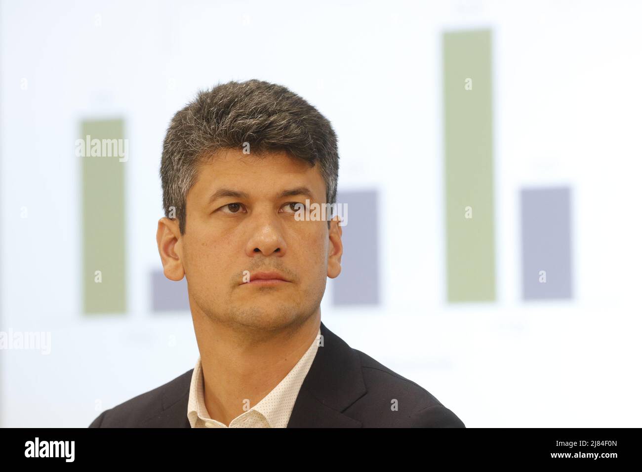 Brasilianischer Ökonom Gustavo Montezano, Präsident der staatlichen Bank für soziale und wirtschaftliche Entwicklung BNDES Stockfoto