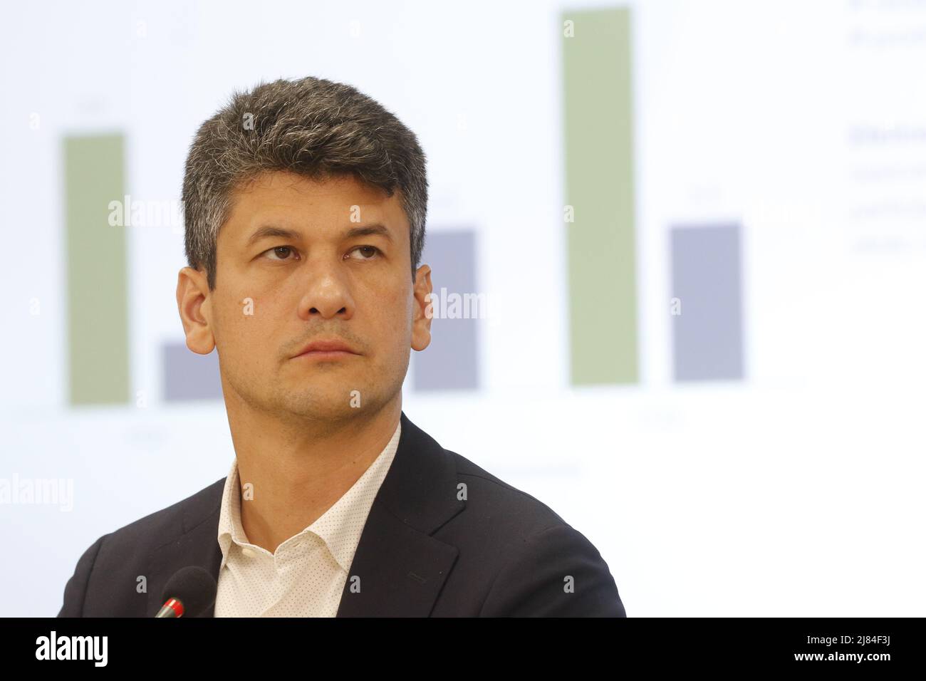 Brasilianischer Ökonom Gustavo Montezano, Präsident der staatlichen Bank für soziale und wirtschaftliche Entwicklung BNDES Stockfoto
