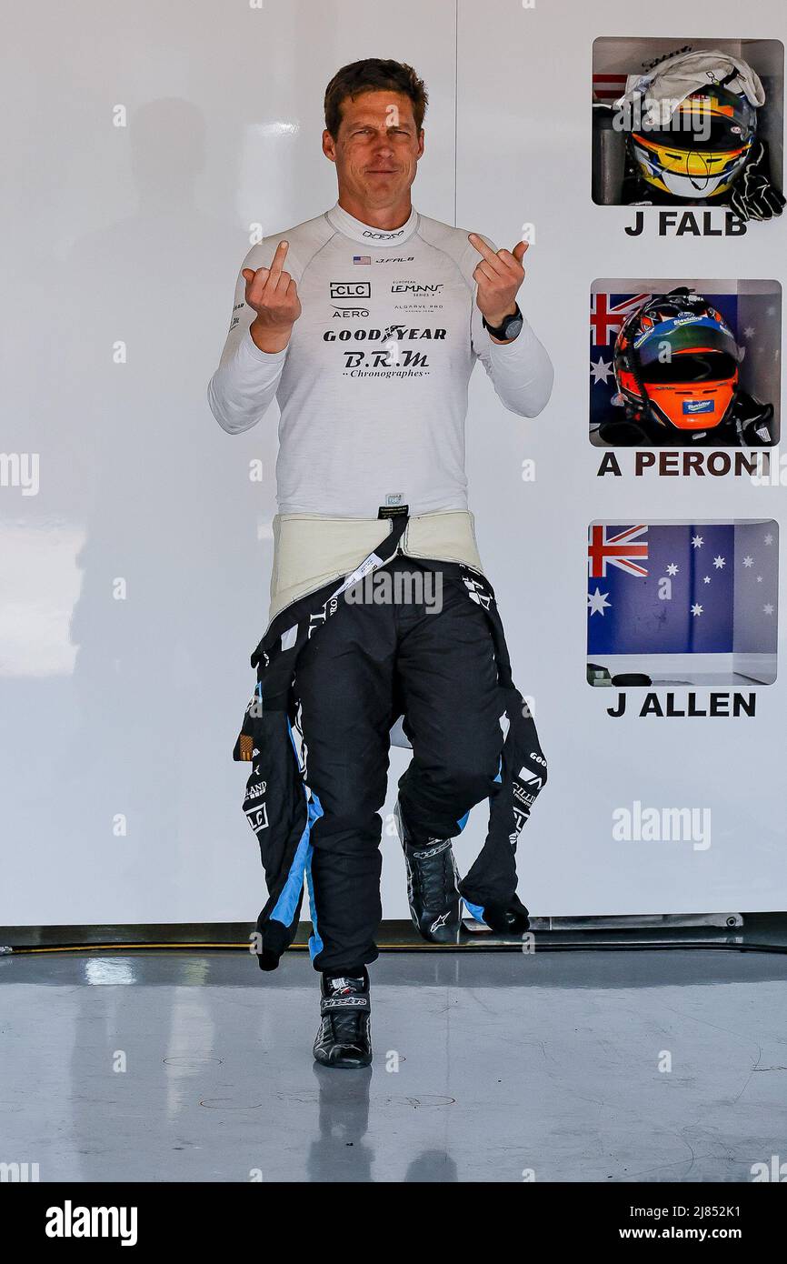 FALB John (usa), Algarve Pro Racing, Orca 07 - Gibson, Portrait während der 4 Stunden von Imola 2022, 2. Lauf der European Le Mans Series 2022 auf dem Imola Circuit vom 12. Bis 15. Mai in Imola, Italien - Foto: Paulo Maria/DPPI/LiveMedia Stockfoto