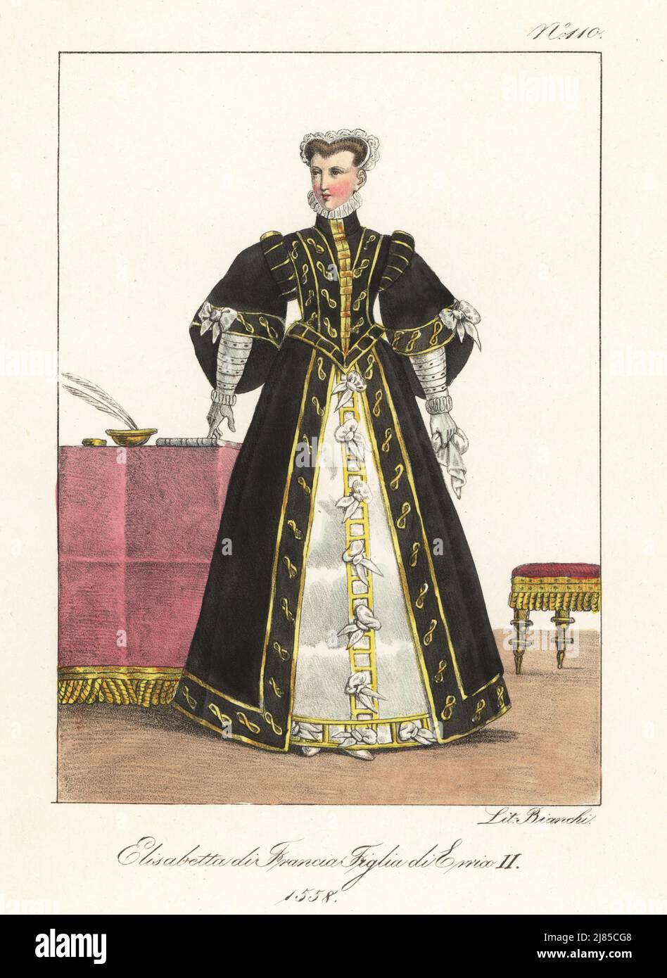 Elisabeth von Frankreich oder Elisabeth von Valois, 15451568. Älteste