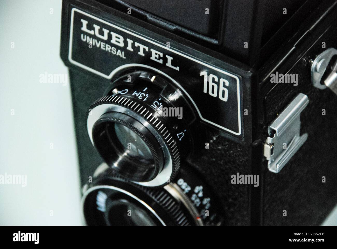 Liubitel 166 Spiegelreflexkamera Stockfoto