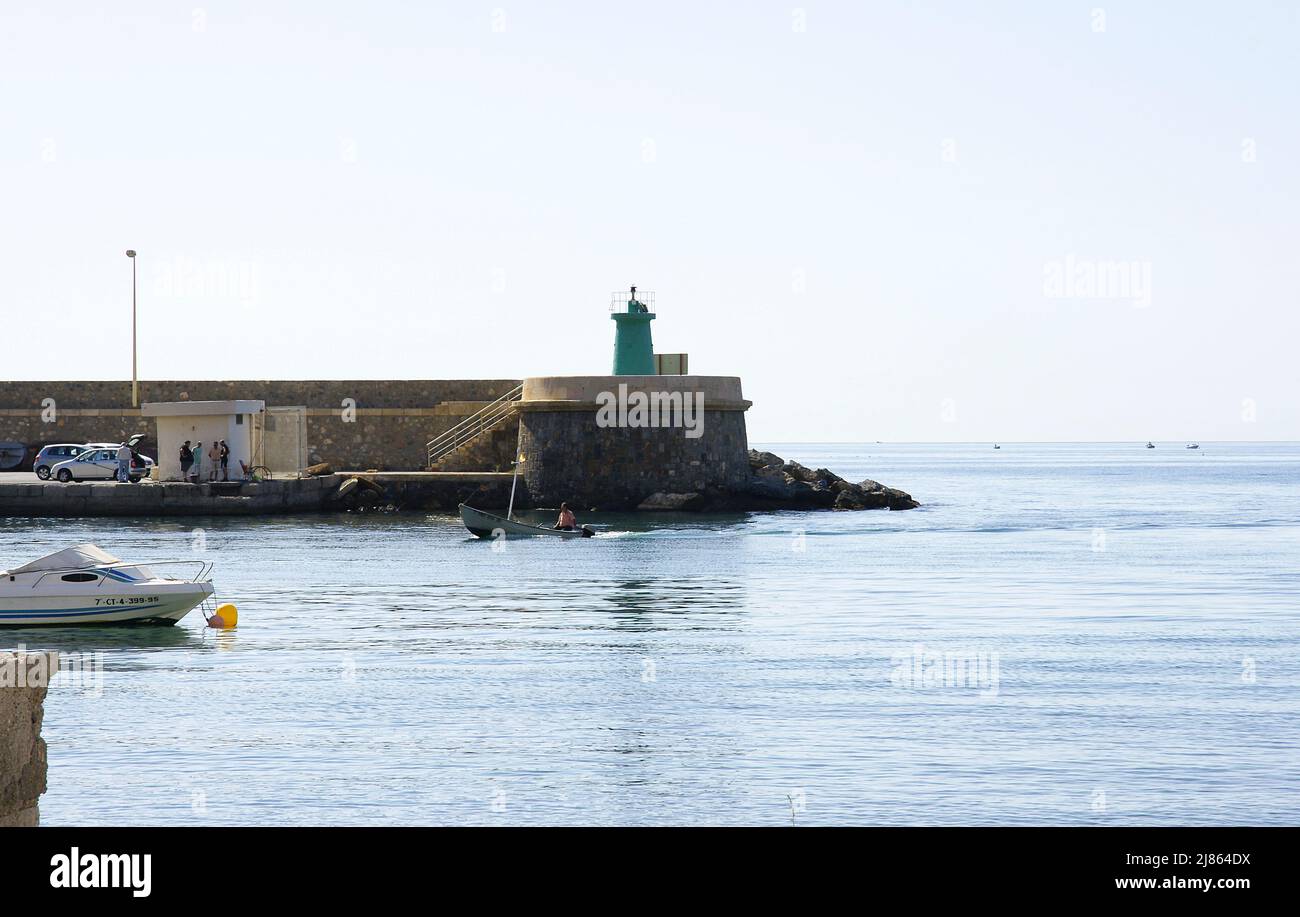 Bocana Hafen von Almeria, Spanien, Europa Stockfoto