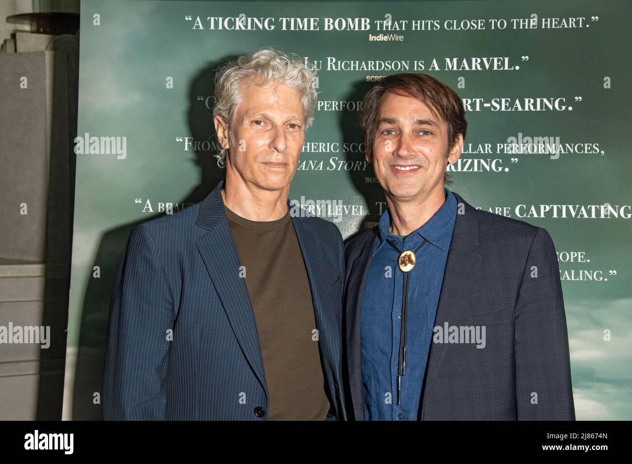 New York, Usa. 12.. Mai 2022. David Siegel und Scott McGehee nehmen an der „Montana Story“ New York Premiere auf dem AMC Lincoln Square 13 in New York City Teil. (Foto von Ron Adar/SOPA Images/Sipa USA) Quelle: SIPA USA/Alamy Live News Stockfoto