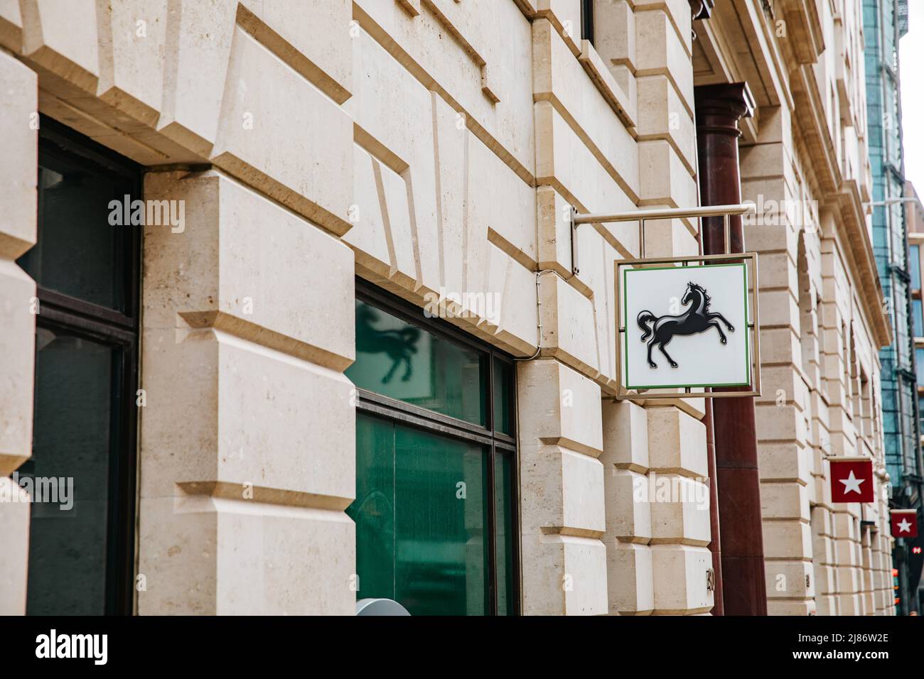 Lloyds Bank Branch, London Stockfoto