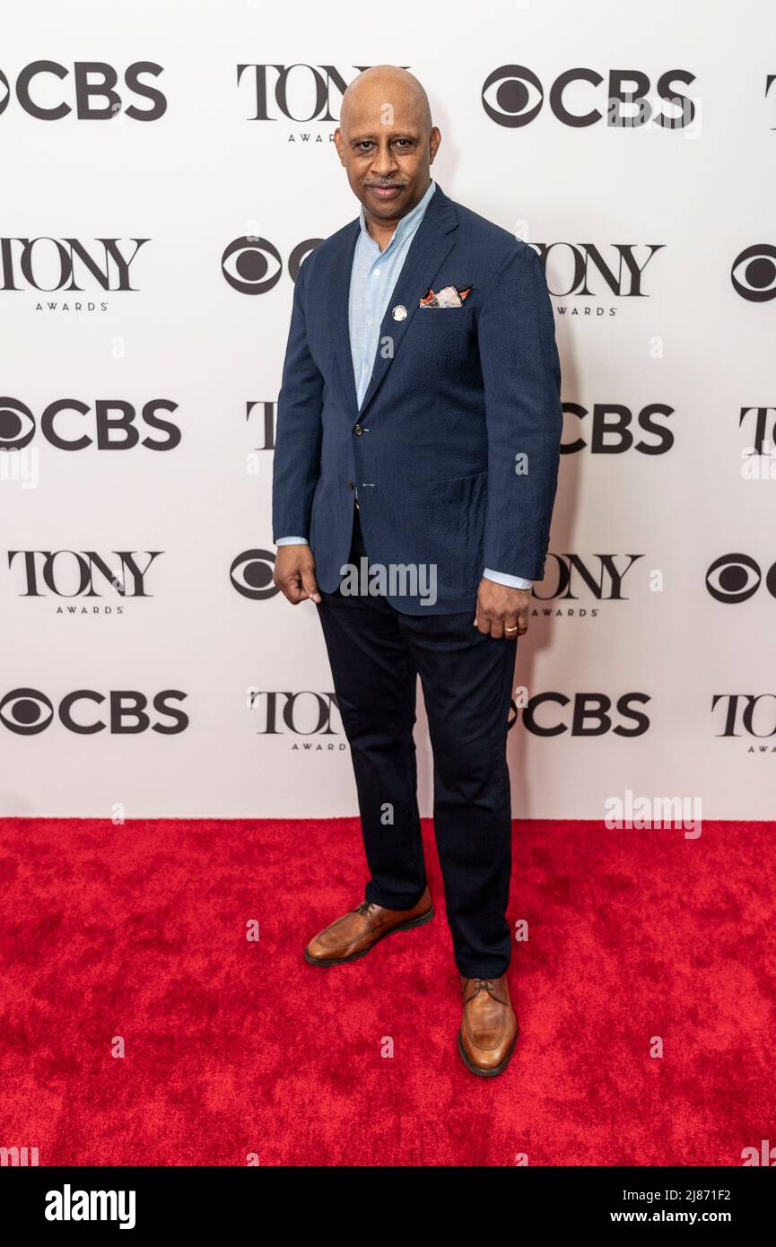 New York, Usa. 12.. Mai 2022. Ruben Santiago-Hudson Nominierter für Hauptdarsteller Lackawanna Blues nimmt an TONY Awards Teil Treffen und Begrüßung im Sofitel New York (Foto: Lev Radin/Pacific Press) Quelle: Pacific Press Media Production Corp./Alamy Live News Stockfoto