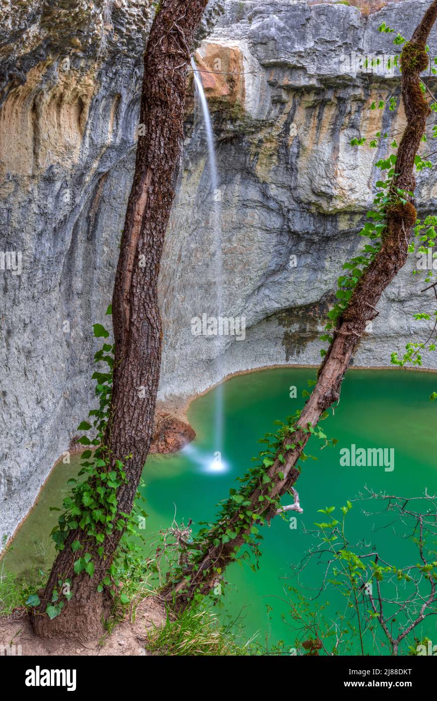 Sopot Wasserfall, Gracisce, Istrien, Kroatien, Europa Stockfoto