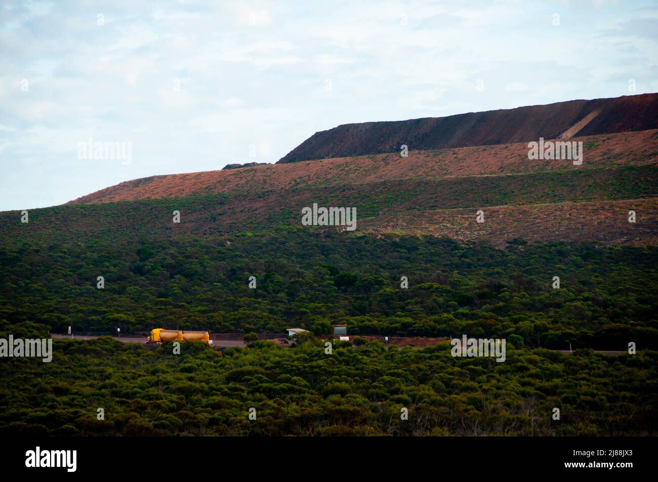South Middleback Ranges Mine - South Australia Stockfoto