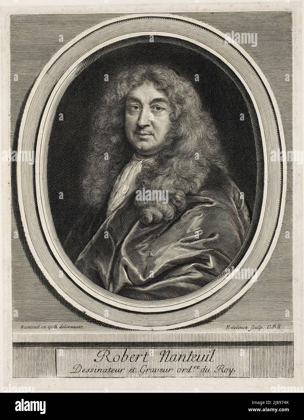 Robert Nanteuil, n.d. Stockfoto