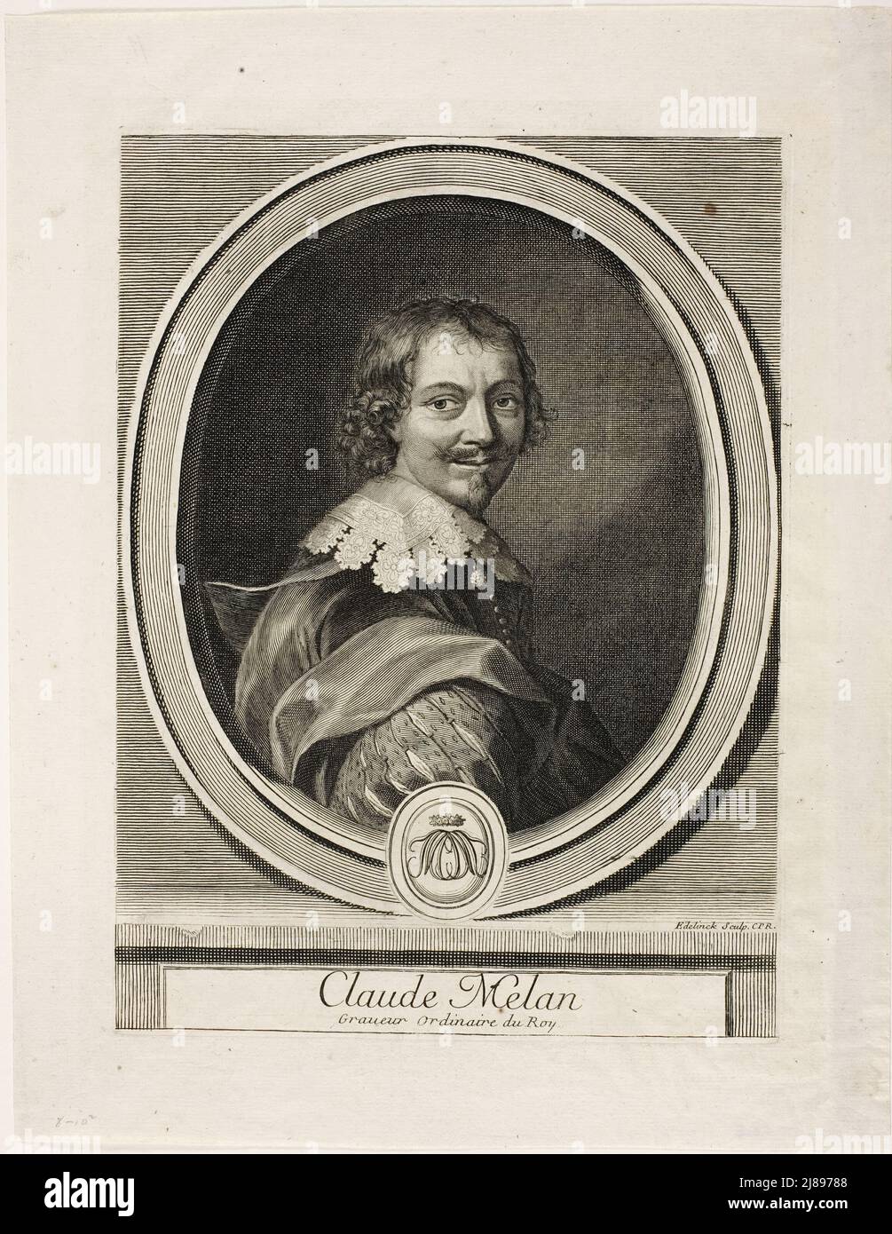 Claude Mellan, n.d. Stockfoto