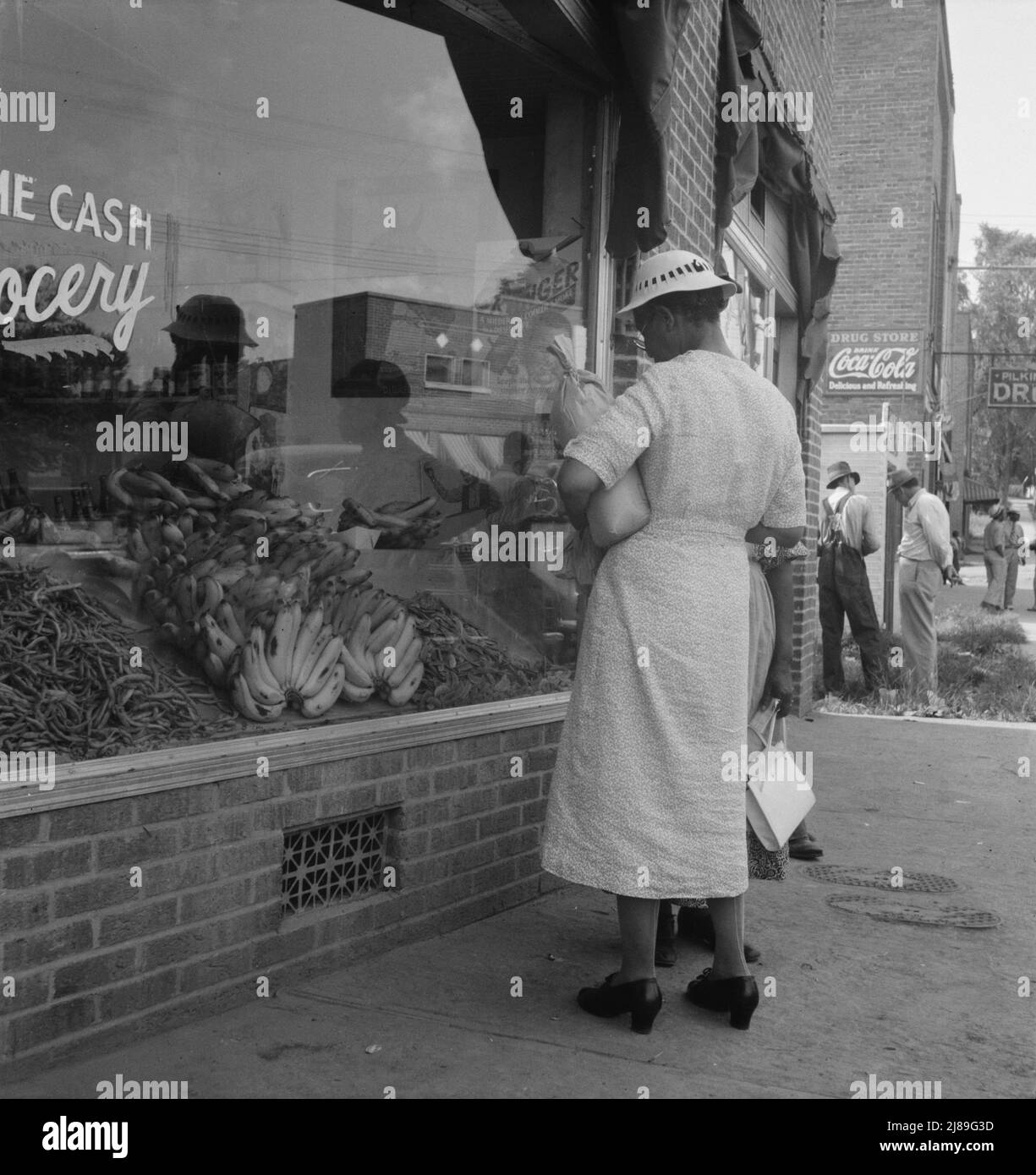 Hauptstraße, Pittsboro, North Carolina. Stockfoto