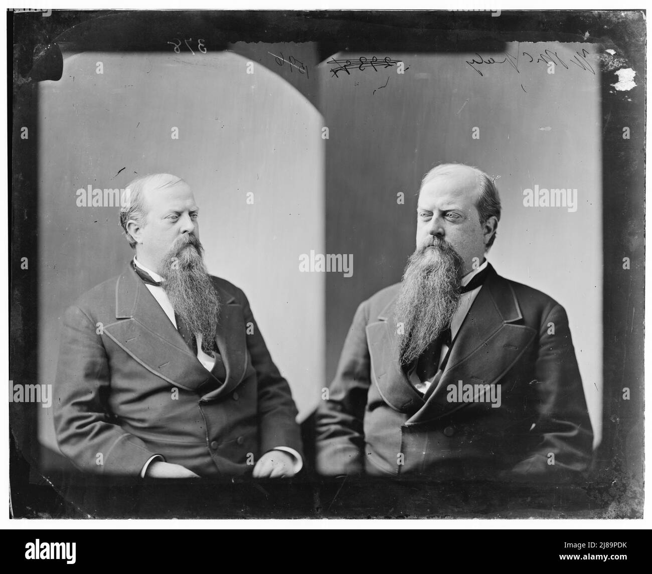 Unbekannter Mann, 1865-1880. [Nicht] McFreely, Gen. R. U.S.A., zwischen 1865 und 1880. Stockfoto