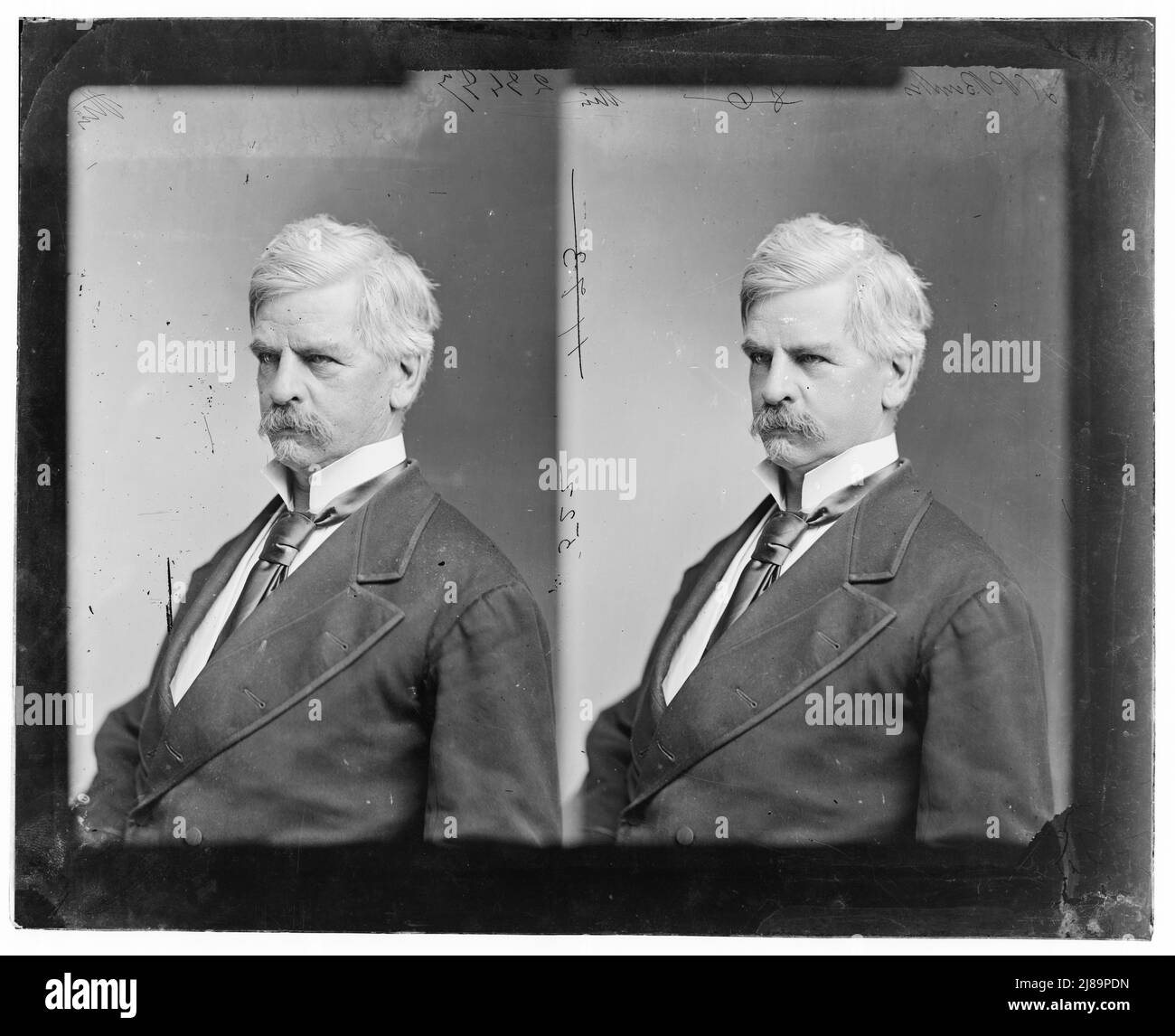 Nathaniel Prentice Banks of Massachusetts, 1865-1880. Banks, Hon. Nathaniel Prentice of Mass. (General in Union Army), zwischen 1865 und 1880. [Sprecher des Repräsentantenhauses der Vereinigten Staaten und Gouverneur von Massachusetts]. Stockfoto