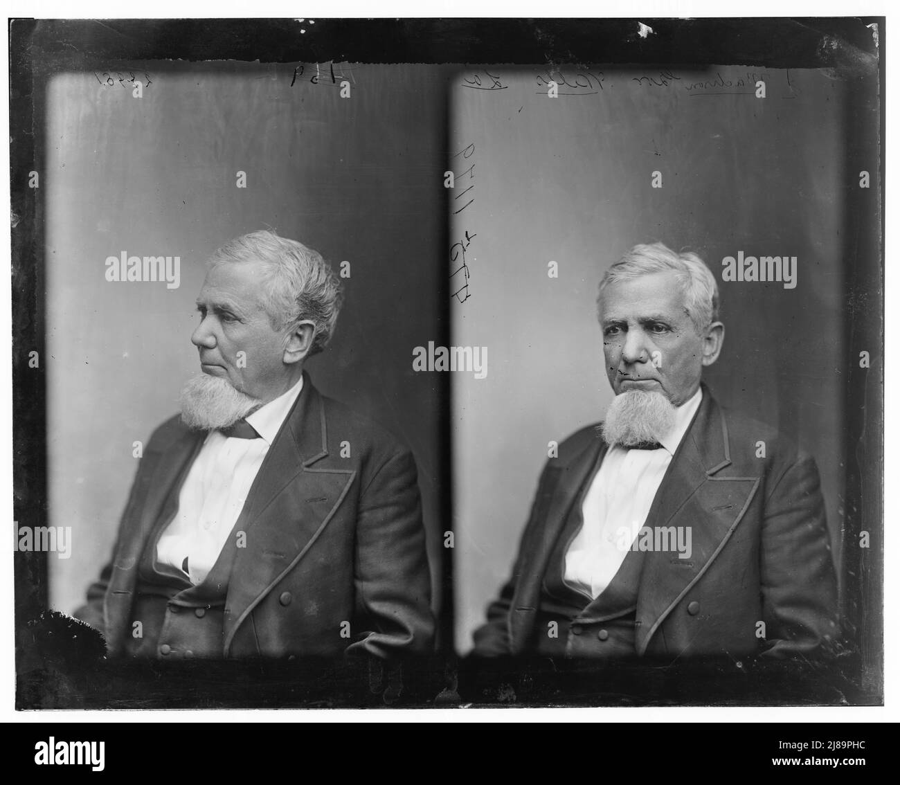 Wells, Hon. J. Madison, Gouverneur von Louisiana, zwischen 1865 und 1880. Stockfoto