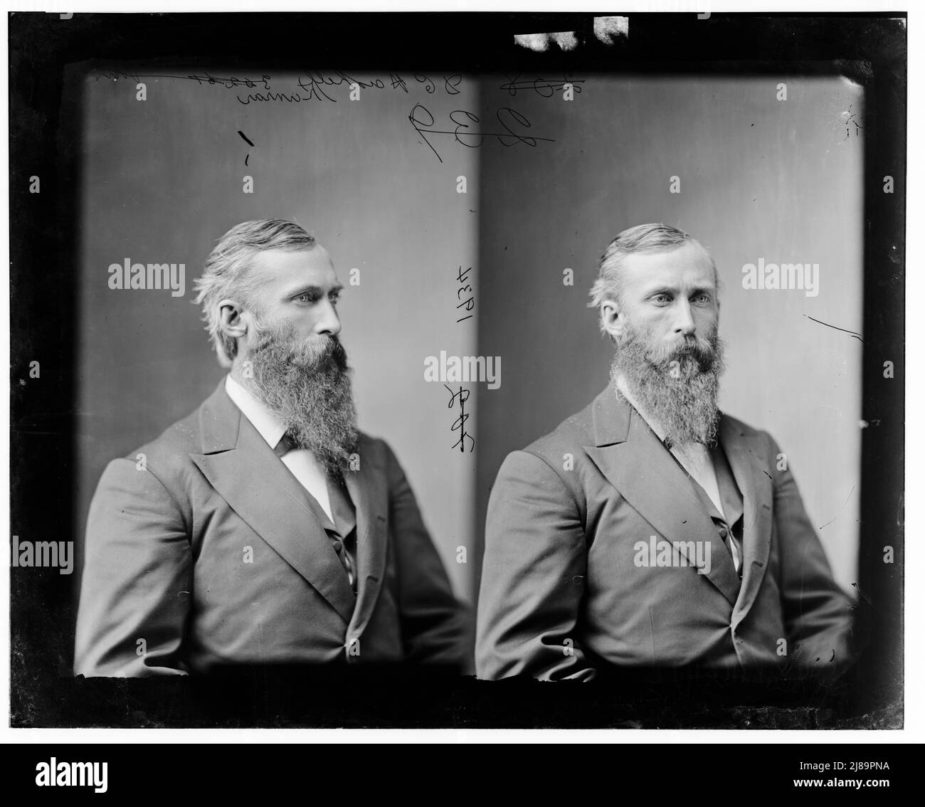 Haskell, Hon. Dudley aus Kansas, zwischen 1865 und 1880. Stockfoto
