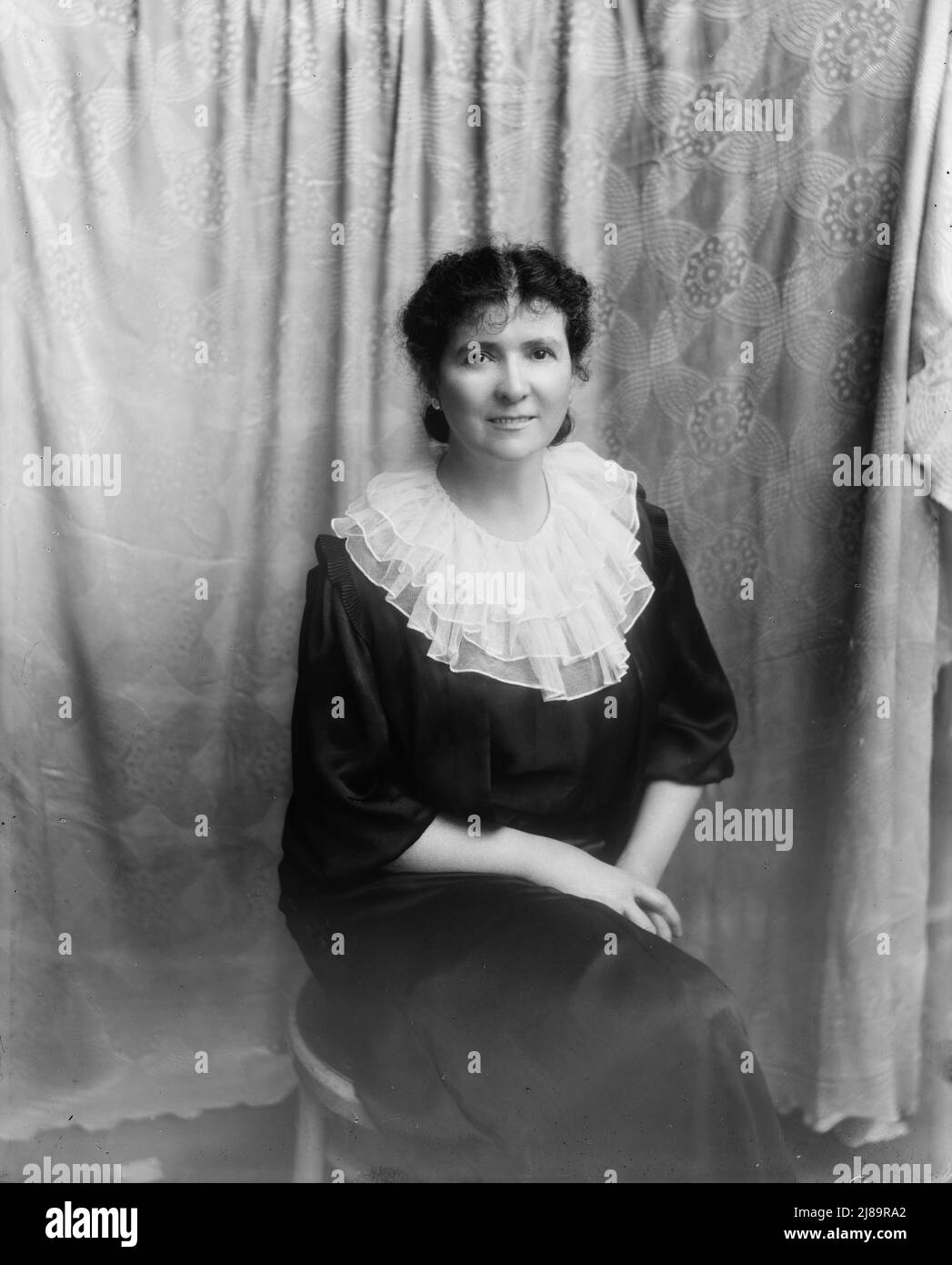 Evans, Mrs. George (Mary Handy) Grand Nichte von Mathew Brady. 2.Mai 1934. Stockfoto