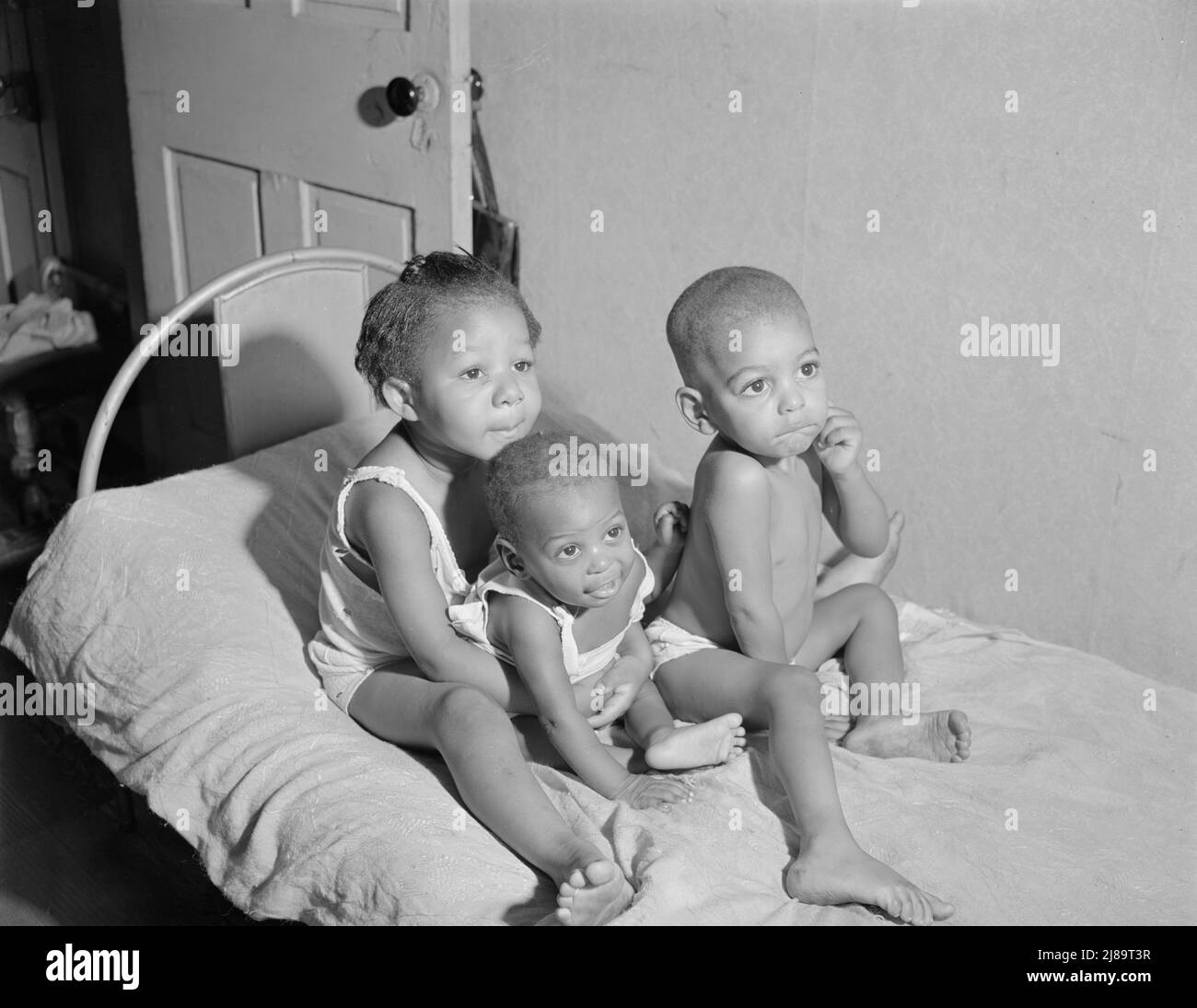 Washington, D.C., Enkel von Frau Ella Watson, einer Regierungsfigur. Stockfoto