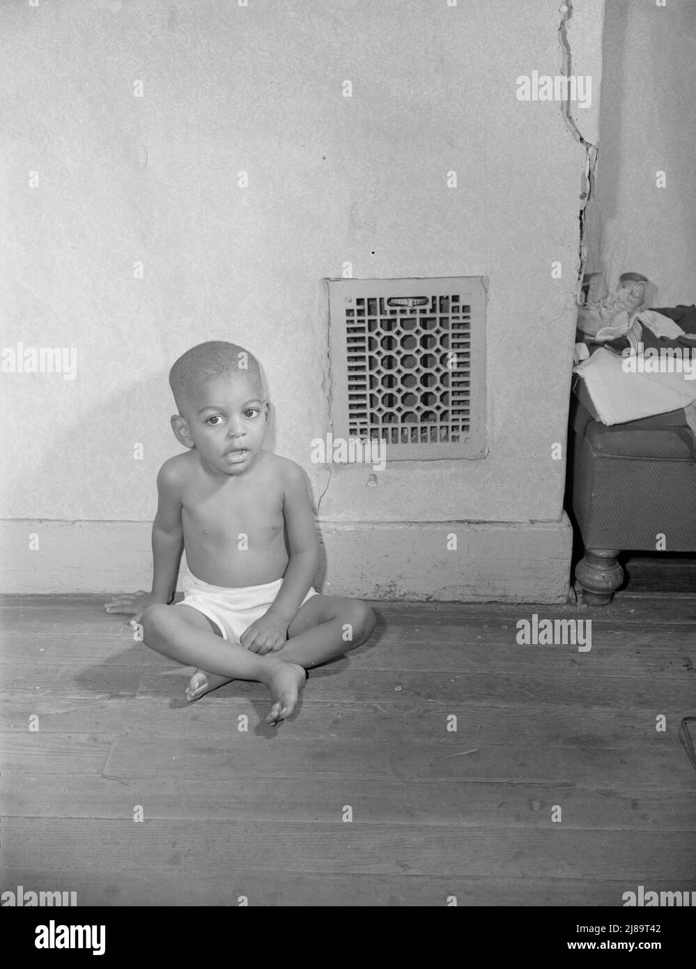 Washington, D.C., Enkel von Frau Ella Watson, einer Regierungsfigur. Stockfoto