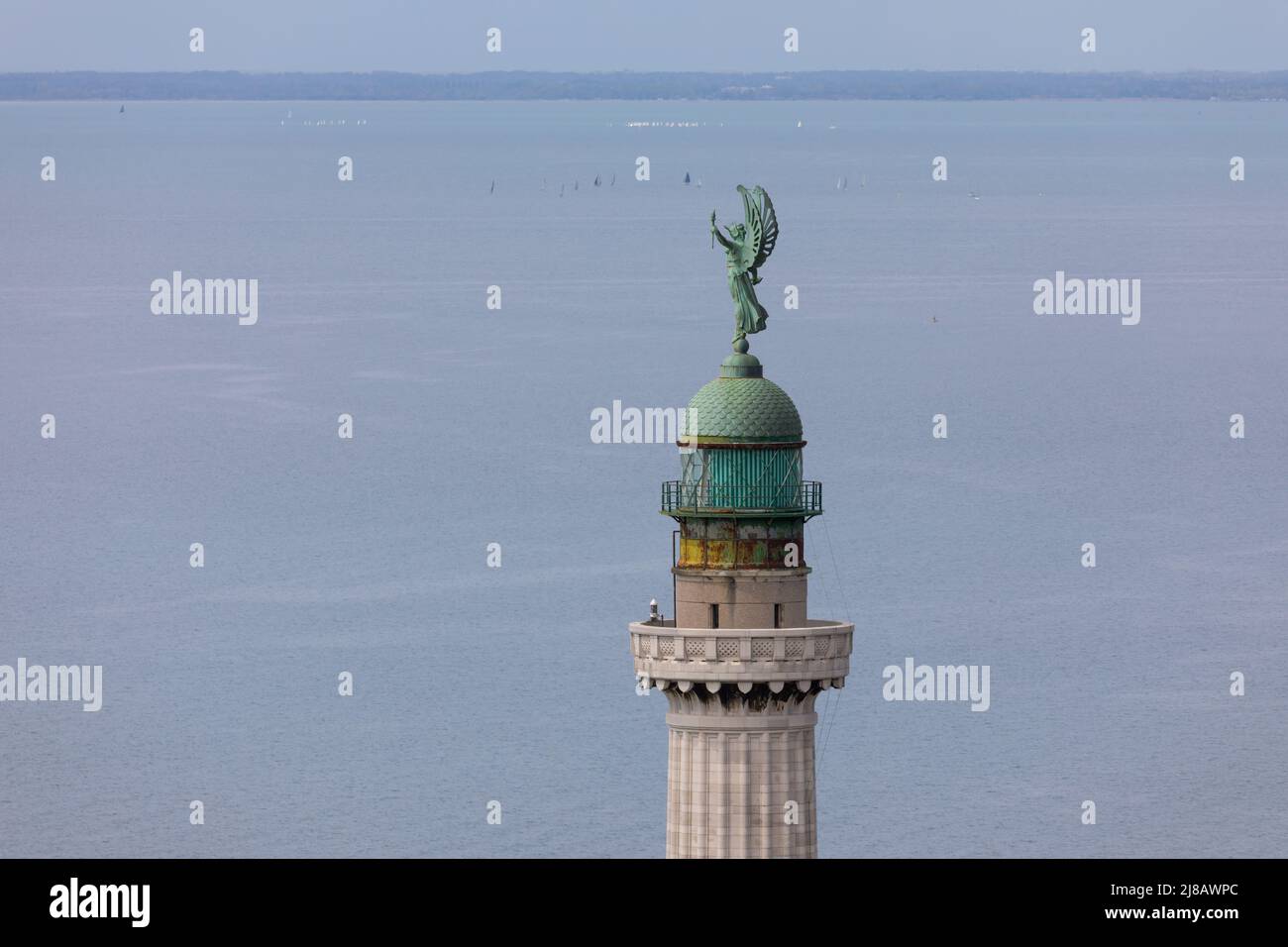 Faro della Vittoria (Leuchtturm des Sieges) in Triest, Friaul Julisch Venetien, Italien Stockfoto