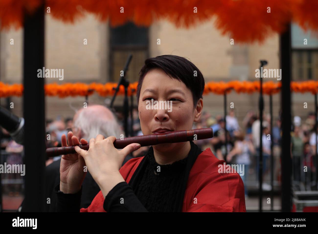 Der 14. 2022. Mai war die erste Parade zum Japan Day, bei der George Takei als Grand Marshall auftreten wurde. Stockfoto