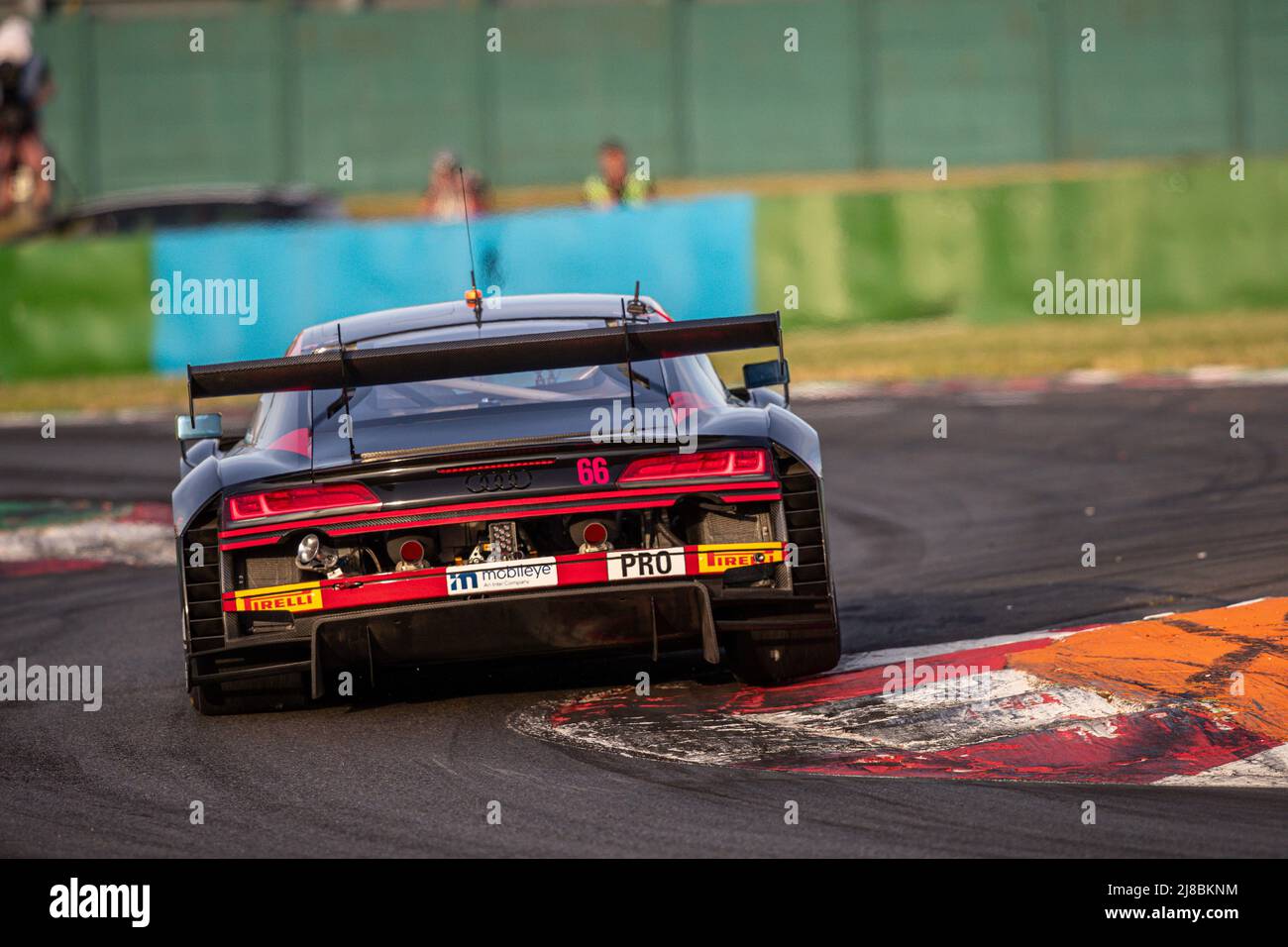 66 Schothorst Pieter (NED), Marschall Dennis (ger), Attempto Racing, Audi R8 LMS evo II GT3, Aktion während der 2. Runde des GT World Challenge Europe Sprint Cup 2022, vom 13. Bis 15. Mai auf dem Circuit de Nevers Magny-Cours in Magny-Cours, Frankreich - Foto: Alexandre Guillaumot/DPPI/LiveMedia Stockfoto