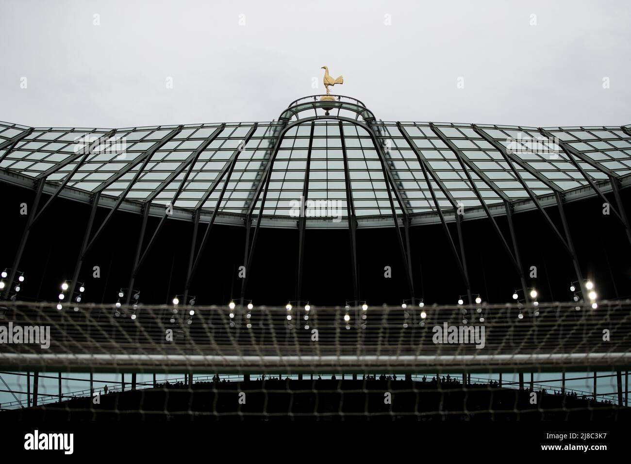 LONDON, GROSSBRITANNIEN. MAI 15. Tottenham Hotspur Stadium, aufgenommen während des Premier League-Spiels zwischen Tottenham Hotspur und Burnley am Sonntag, 15.. Mai 2022 im Tottenham Hotspur Stadium, London. (Kredit: Federico Maranesi | MI Nachrichten) Kredit: MI Nachrichten & Sport /Alamy Live Nachrichten Stockfoto