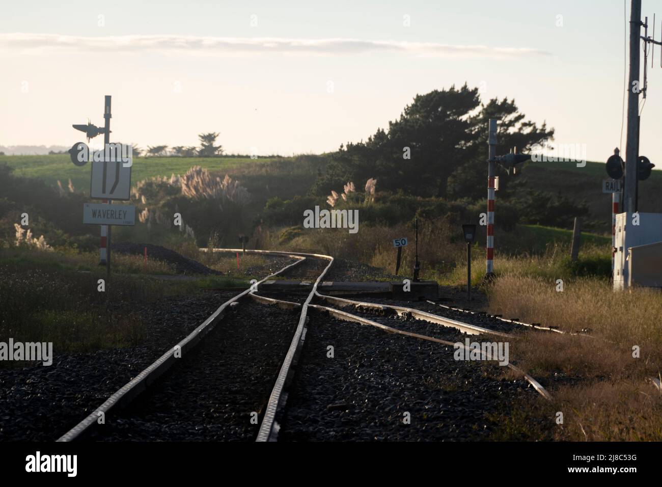 Waverly, South Taranaki, North Island, Neuseeland Stockfoto